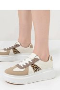 Damskie Sneakersy CITY CHIC KHAKI - Inello Inello Damskie Sneakersy CITY CHIC KHAKI - Inello Inello
