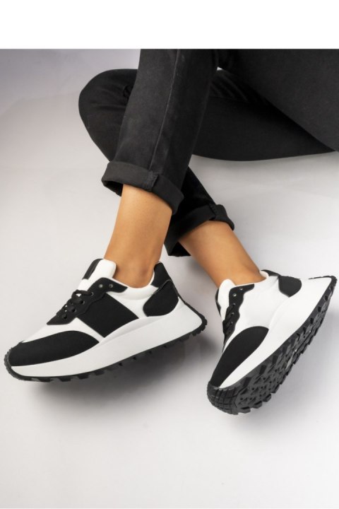 Damskie Sneakersy ? Czarny Biały RAVEN BLACK - Inello Inello Damskie Sneakersy ? Czarny Biały RAVEN BLACK - Inello Inello