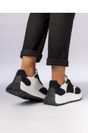 Damskie Sneakersy ? Czarny Biały RAVEN BLACK - Inello Inello Damskie Sneakersy ? Czarny Biały RAVEN BLACK - Inello Inello