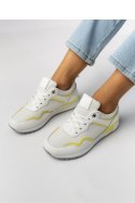 Damskie Sneakersy LUMINA WHITE - Inello Inello Damskie Sneakersy LUMINA WHITE - Inello Inello