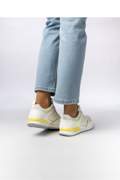 Damskie Sneakersy LUMINA WHITE - Inello Inello Damskie Sneakersy LUMINA WHITE - Inello Inello