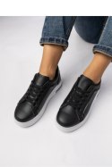 Damskie Sneakersy NOX BLACK - Inello Inello Damskie Sneakersy NOX BLACK - Inello Inello