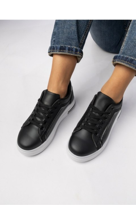 Damskie Sneakersy NOX BLACK - Inello Inello Damskie Sneakersy NOX BLACK - Inello Inello
