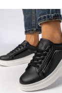Damskie Sneakersy NOX BLACK - Inello Inello Damskie Sneakersy NOX BLACK - Inello Inello