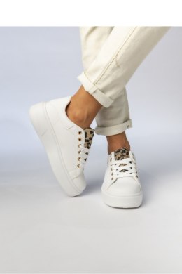 Damskie Sneakersy SAVANNAH WHITE/LEOPARD - Inello Inello