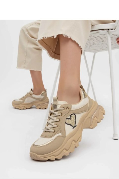 Damskie Sneakersy SOLARA KHAKI - Inello Inello Damskie Sneakersy SOLARA KHAKI - Inello Inello