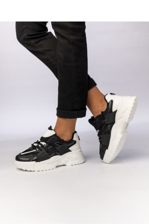 Damskie Sneakersy VEXA BLACK - Inello Inello Damskie Sneakersy VEXA BLACK - Inello Inello