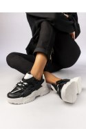 Damskie Sneakersy VEXA BLACK - Inello Inello Damskie Sneakersy VEXA BLACK - Inello Inello