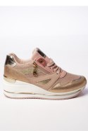 Damskie Sneakersy VELORA PINK - Inello Inello Damskie Sneakersy VELORA PINK - Inello Inello