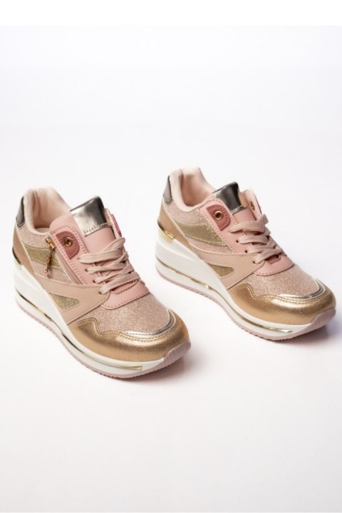 Damskie Sneakersy VELORA PINK - Inello Inello Damskie Sneakersy VELORA PINK - Inello Inello