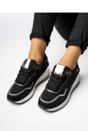 Damskie Sneakersy VELTARA BLACK - Inello Inello Damskie Sneakersy VELTARA BLACK - Inello Inello