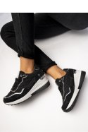 Damskie Sneakersy VELTARA BLACK - Inello Inello Damskie Sneakersy VELTARA BLACK - Inello Inello