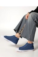 Damskie Trampki LIVIO NAVY - Inello Inello Damskie Trampki LIVIO NAVY - Inello Inello