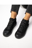 Damskie Trampki SOLIS BLACK - Inello Inello Damskie Trampki SOLIS BLACK - Inello Inello