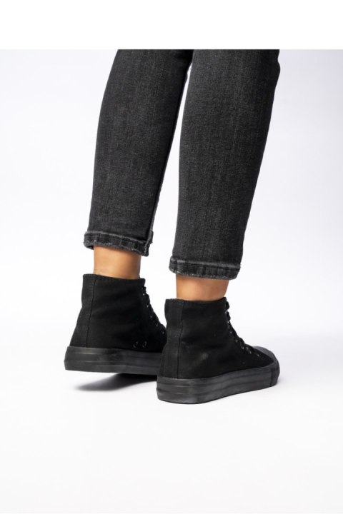 Damskie Trampki SOLIS BLACK - Inello Inello Damskie Trampki SOLIS BLACK - Inello Inello