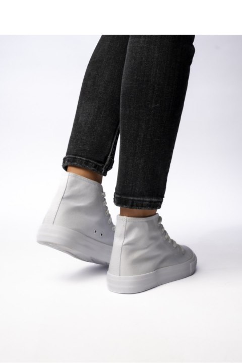 Damskie Trampki SOLIS WHITE - Inello Inello Damskie Trampki SOLIS WHITE - Inello Inello