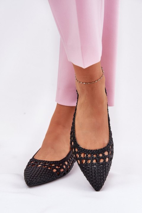Baleriny Model Carollese FY35-3 Black - Step in style Step in style Baleriny Model Carollese FY35-3 Black - Step in style Step in style