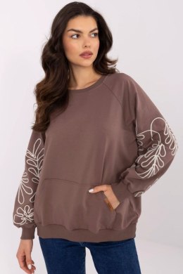 Bluza Damska Model RV-BL-9972.10X Dark Brown - Relevance Relevance