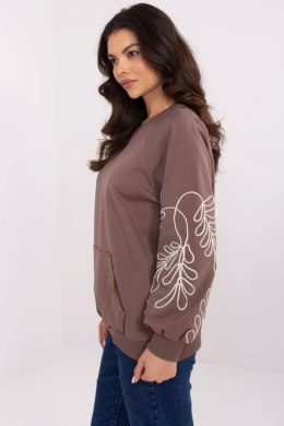 Bluza Damska Model RV-BL-9972.10X Dark Brown - Relevance Relevance