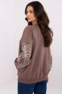 Bluza Damska Model RV-BL-9972.10X Dark Brown - Relevance Relevance Bluza Damska Model RV-BL-9972.10X Dark Brown - Relevance Relevance