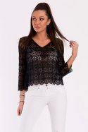 Bluzka Model 17989 Black - YourNewStyle YourNewStyle Bluzka Model 17989 Black - YourNewStyle YourNewStyle