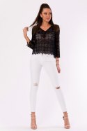 Bluzka Model 17989 Black - YourNewStyle YourNewStyle Bluzka Model 17989 Black - YourNewStyle YourNewStyle