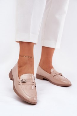 Mokasyny Model Mollan W-25 Beige - Step in style Step in style