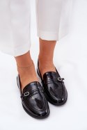 Mokasyny Model Mollan W-25 Black - Step in style Step in style Mokasyny Model Mollan W-25 Black - Step in style Step in style
