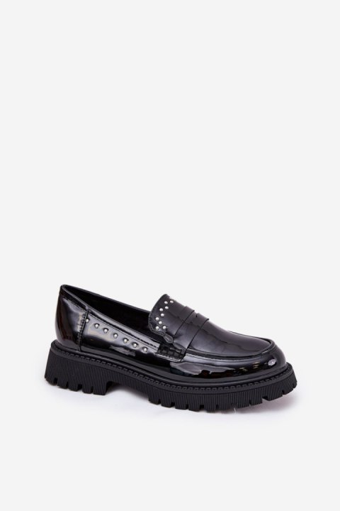 Mokasyny Model Nallae W-28 Black - Step in style Step in style Mokasyny Model Nallae W-28 Black - Step in style Step in style