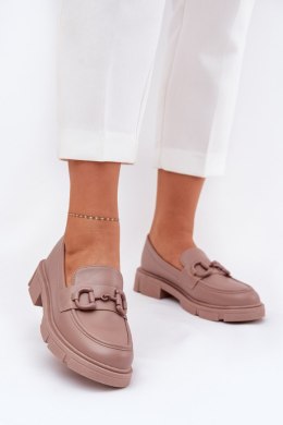 Mokasyny Model Seftass W-2 Khaki - Step in style Step in style