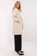 Płaszcz Damski Model TW-PL-BI-2309.86 Beige - Och Bella Och Bella Płaszcz Damski Model TW-PL-BI-2309.86 Beige - Och Bella Och Bella