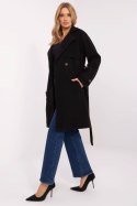 Płaszcz Damski Model TW-PL-BI-2309.86 Black - Och Bella Och Bella Płaszcz Damski Model TW-PL-BI-2309.86 Black - Och Bella Och Bella