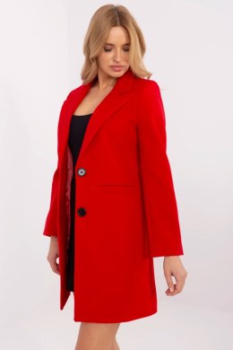 Płaszcz Damski Model TW-PL-BI-25533.18 Red - Och Bella Och Bella