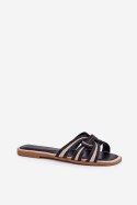 Sandał Klapki Model Acimine 0739-CLA-1 Black - Step in style Step in style Sandał Klapki Model Acimine 0739-CLA-1 Black - Step in style Step in style