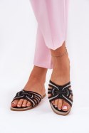Sandał Klapki Model Acimine 0739-CLA-1 Black - Step in style Step in style Sandał Klapki Model Acimine 0739-CLA-1 Black - Step in style Step in style