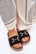 Sandał Klapki Model Morisela M538 Black - Step in style Step in style Sandał Klapki Model Morisela M538 Black - Step in style Step in style