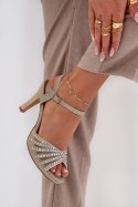 Sandały Model DA MR1038-33 Gold - Step in style Step in style Sandały Model DA MR1038-33 Gold - Step in style Step in style