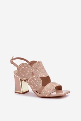 Sandały Model Delariona M502 Dark Beige - Step in style Step in style