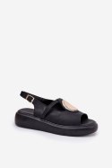 Sandały Model S.Barski GR51-603 Black - Step in style Step in style Sandały Model S.Barski GR51-603 Black - Step in style Step in style