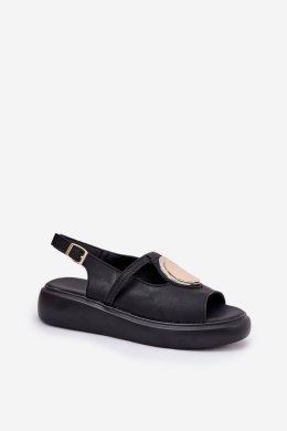 Sandały Model S.Barski GR51-603 Black - Step in style Step in style