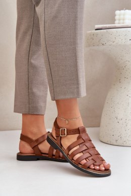 Sandały Model Zazoo 3686 Camel - Step in style Step in style