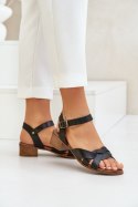 Sandały Model Zazoo 40372 Black - Step in style Step in style Sandały Model Zazoo 40372 Black - Step in style Step in style
