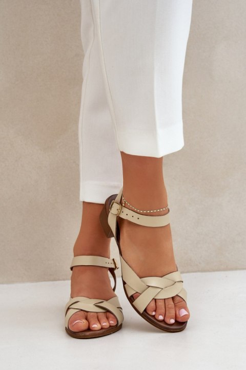 Sandały Model Zazoo 40372 Light Beige - Step in style Step in style Sandały Model Zazoo 40372 Light Beige - Step in style Step in style
