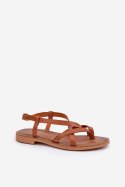 Sandały Model Zazoo 40429 Brown - Step in style Step in style