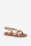 Sandały Model Zazoo 40429 Gold - Step in style Step in style Sandały Model Zazoo 40429 Gold - Step in style Step in style