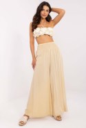 Spodnie Damskie Model TW-SP-BI-3069.94 Beige - Och Bella Och Bella Spodnie Damskie Model TW-SP-BI-3069.94 Beige - Och Bella Och Bella