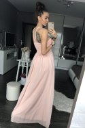 Sukienka Model 17739 Powder Pink - YourNewStyle YourNewStyle Sukienka Model 17739 Powder Pink - YourNewStyle YourNewStyle