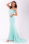Sukienka Model 18053 Green - YourNewStyle YourNewStyle Sukienka Model 18053 Green - YourNewStyle YourNewStyle