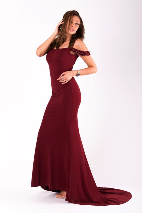 Sukienka Model 18079 Oberżyna - YourNewStyle YourNewStyle Sukienka Model 18079 Oberżyna - YourNewStyle YourNewStyle