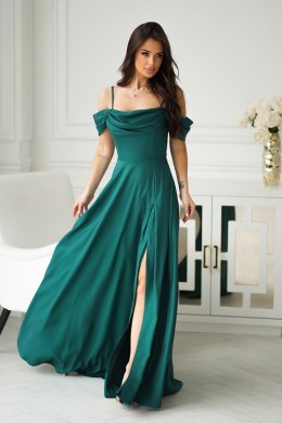 Sukienka Model 330-13 Bottle Green - Bicotone Bicotone